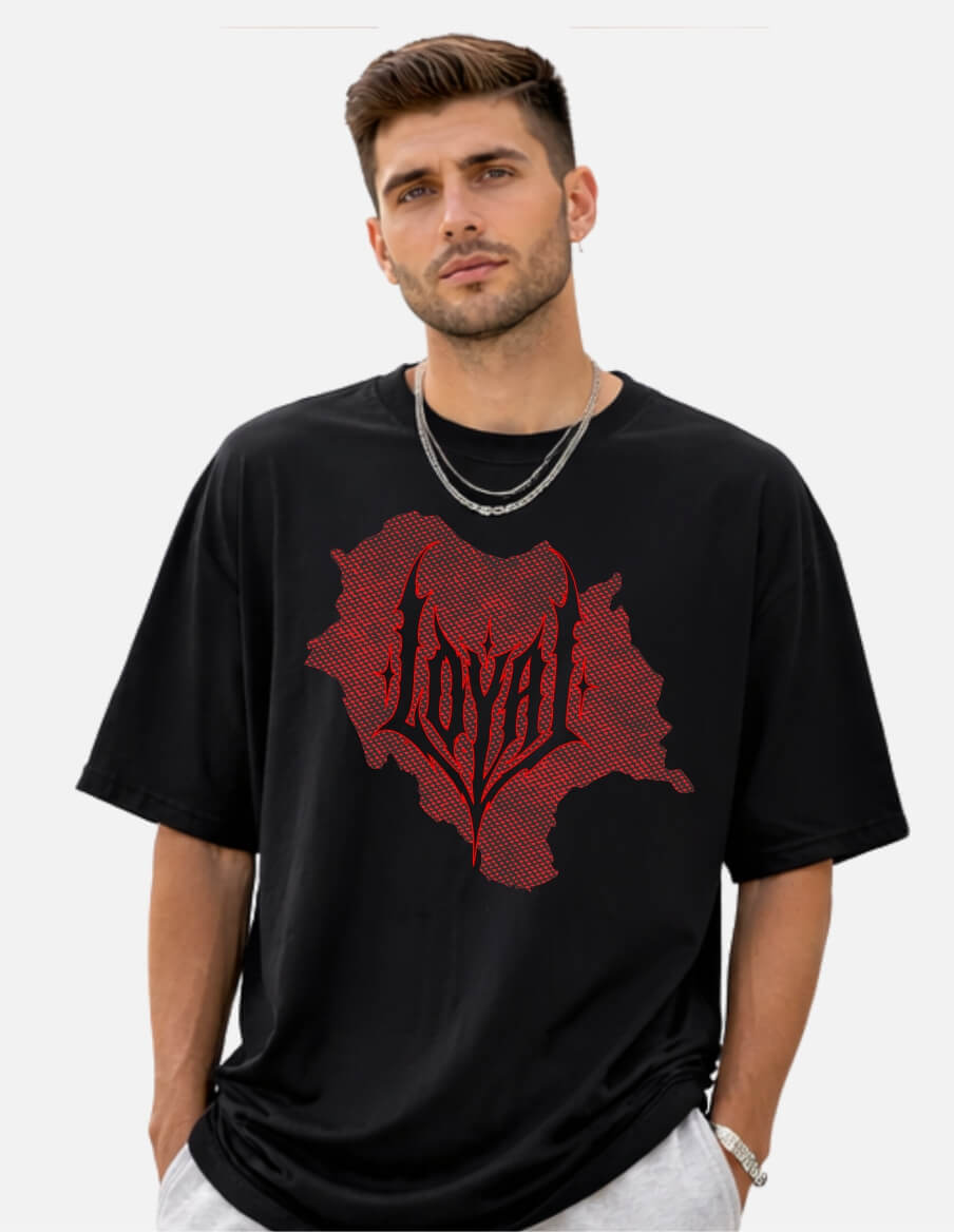 Loyal himchali Map tshirt